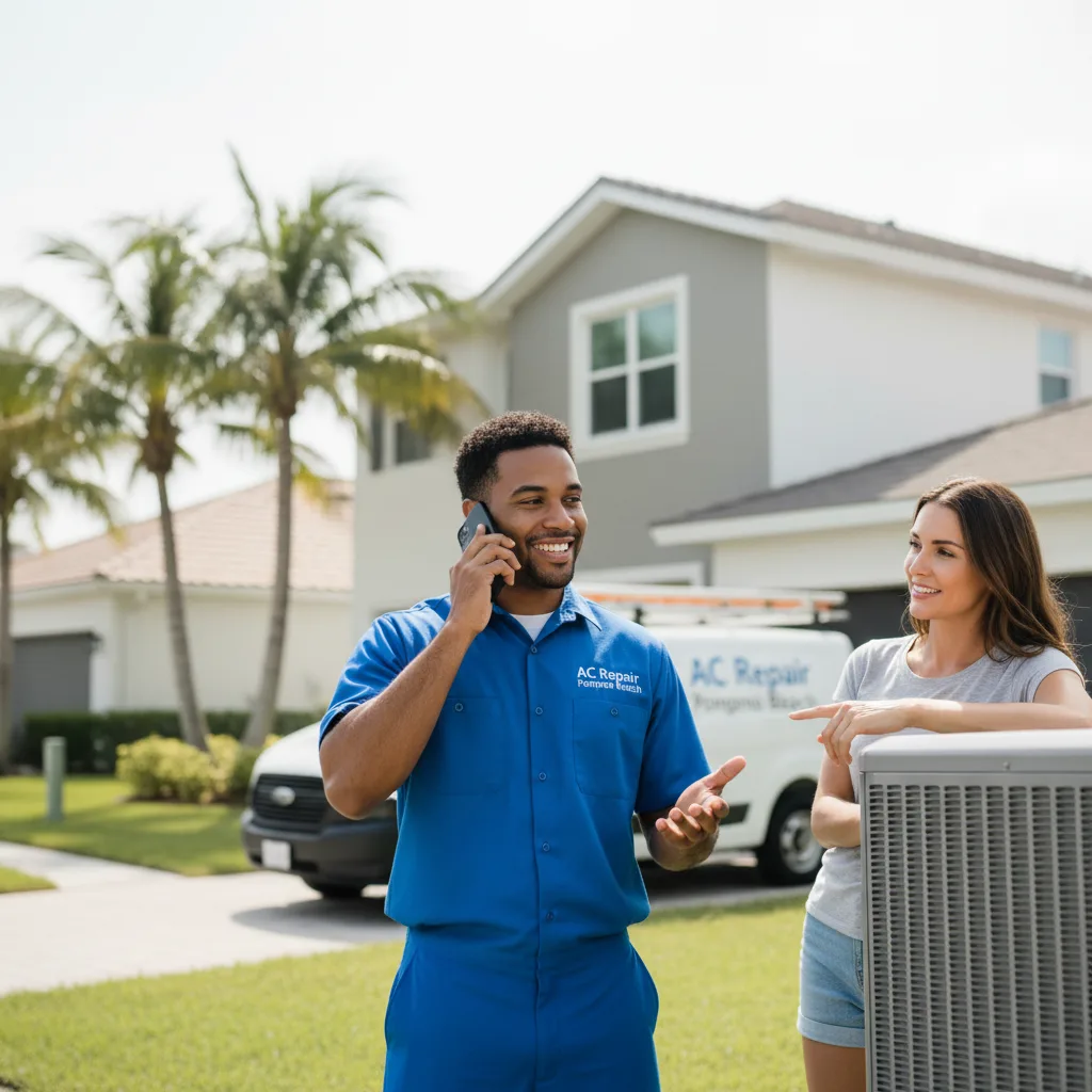 AC Repair Pompano Beach customer support in Blair